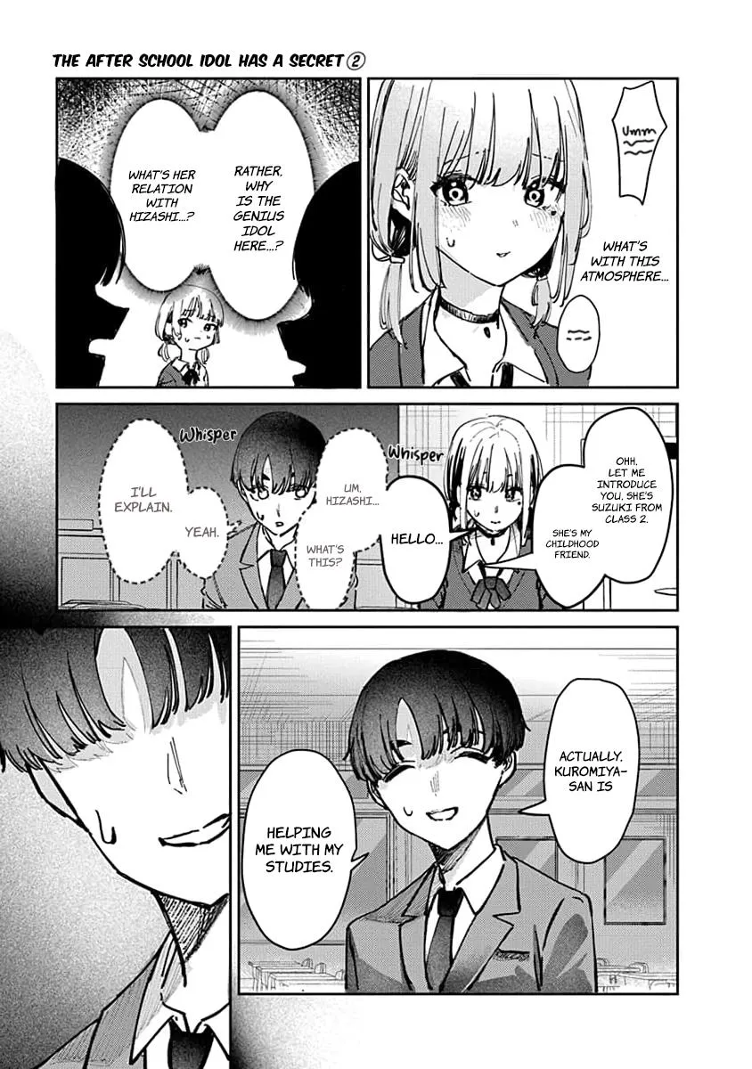 Houkago no Idol ni wa Himitsu ga aru Chapter 9 page 14 - 