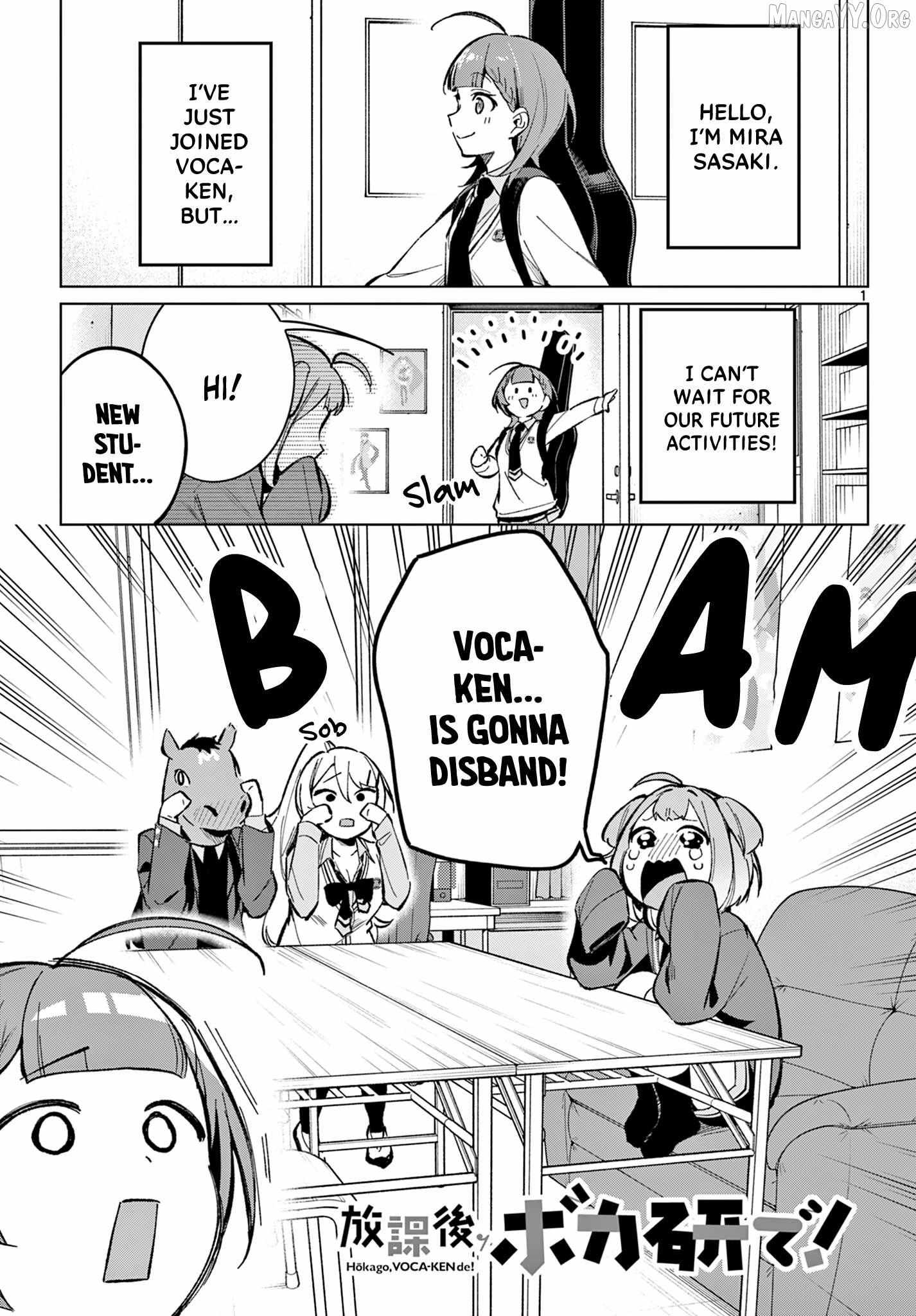 Houkago Voca-Ken de! Chapter 7 page 2 - 