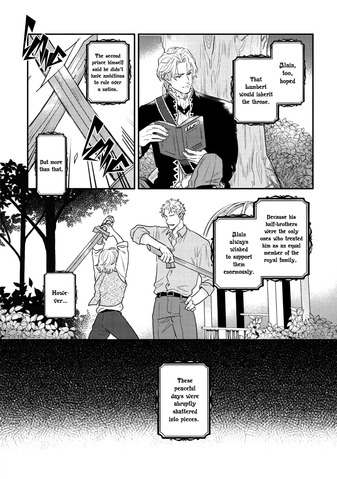 Houtou Ouji to Toraware no Kemono Chapter 1 page 12 - 