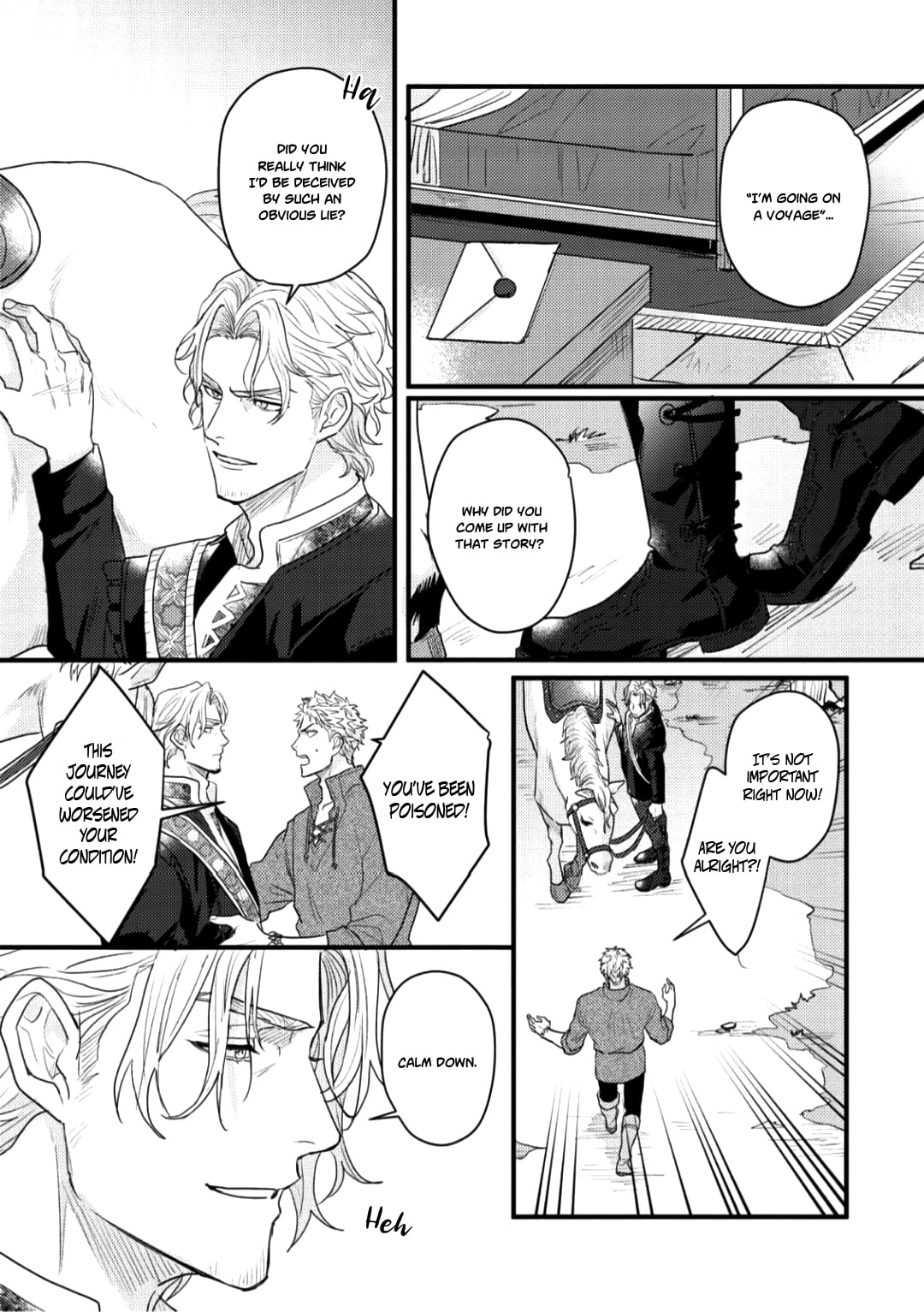 Houtou Ouji to Toraware no Kemono Chapter 3 page 9 - 