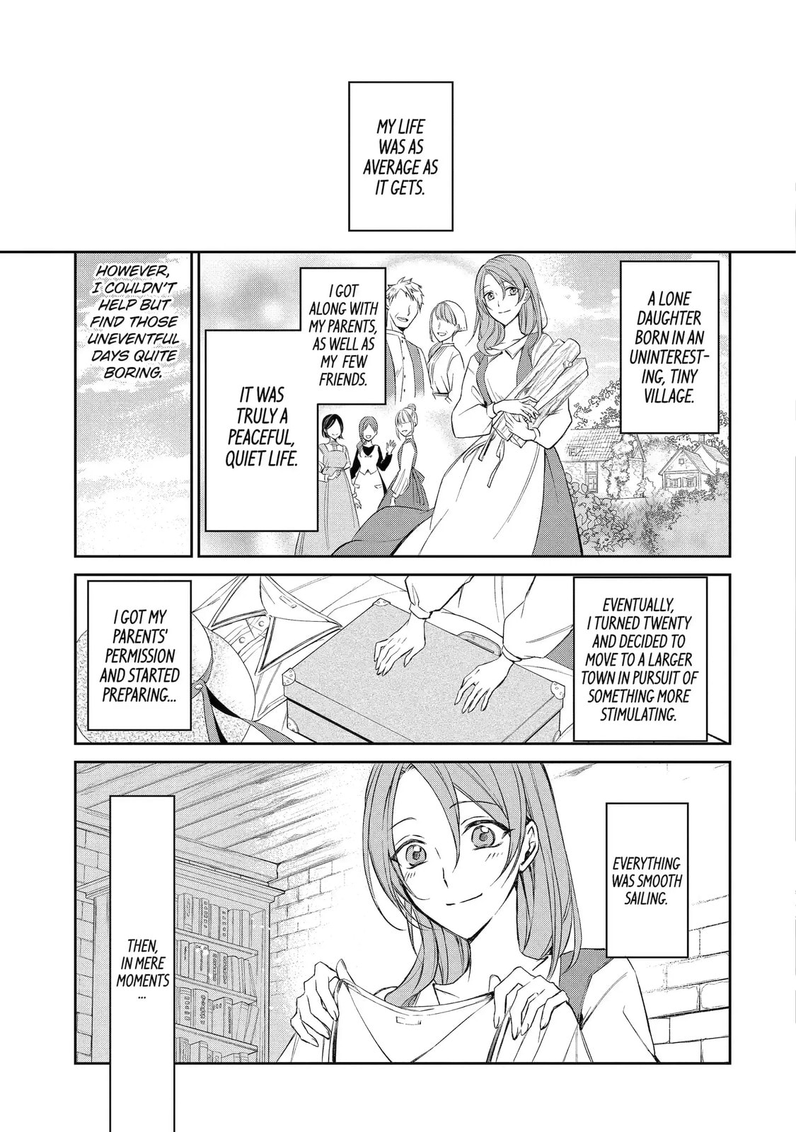 How a Country Girl Reincarnated as a Villainess Tries to Avoid a Bad Ending Chapter 1.1 page 3 - 