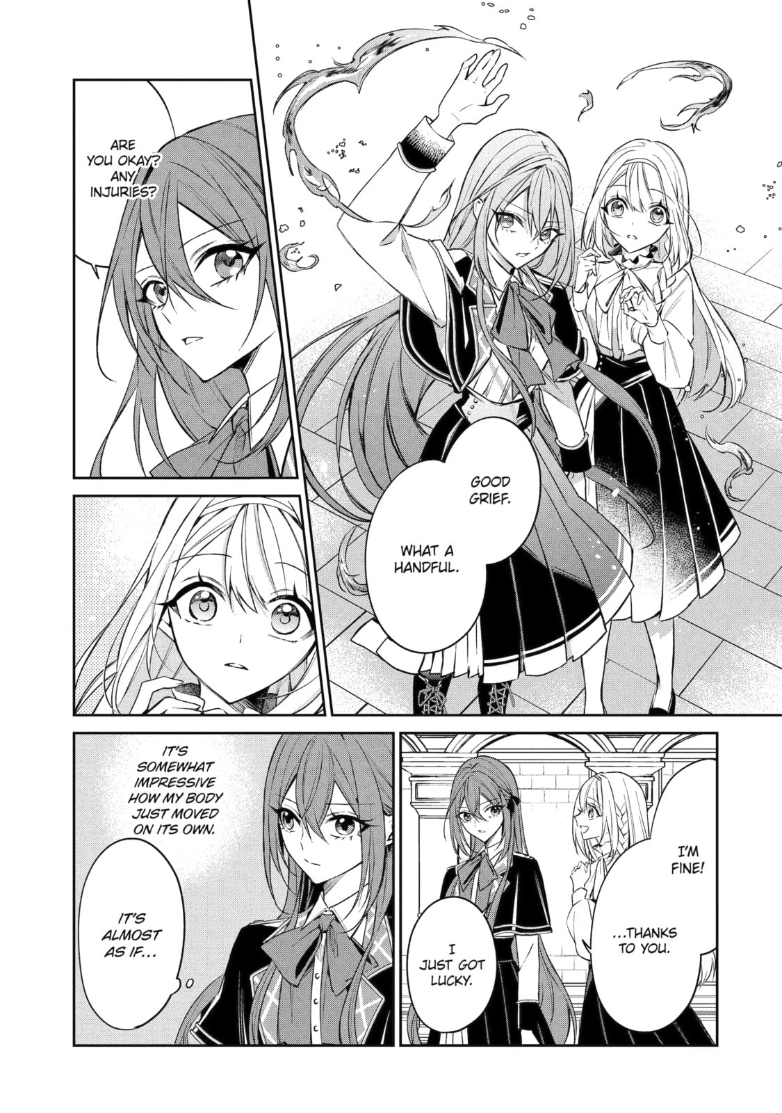 How a Country Girl Reincarnated as a Villainess Tries to Avoid a Bad Ending Chapter 11.2 page 1 - 