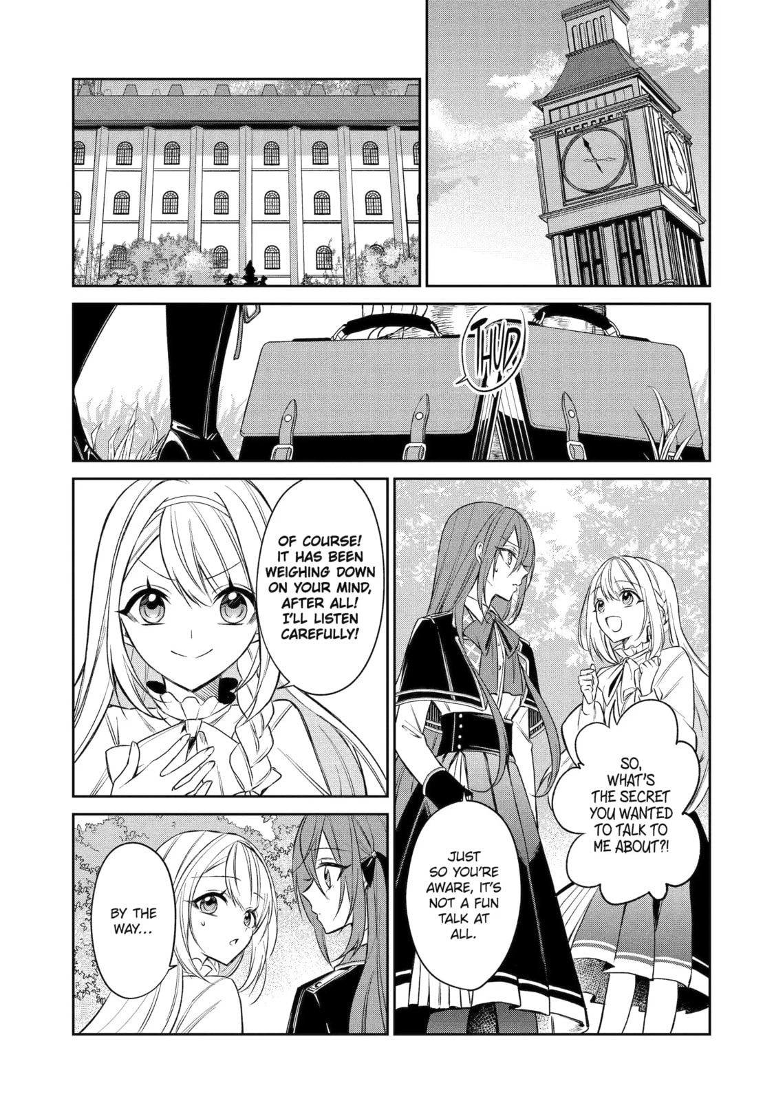 How a Country Girl Reincarnated as a Villainess Tries to Avoid a Bad Ending Chapter 11.3 page 1 - 