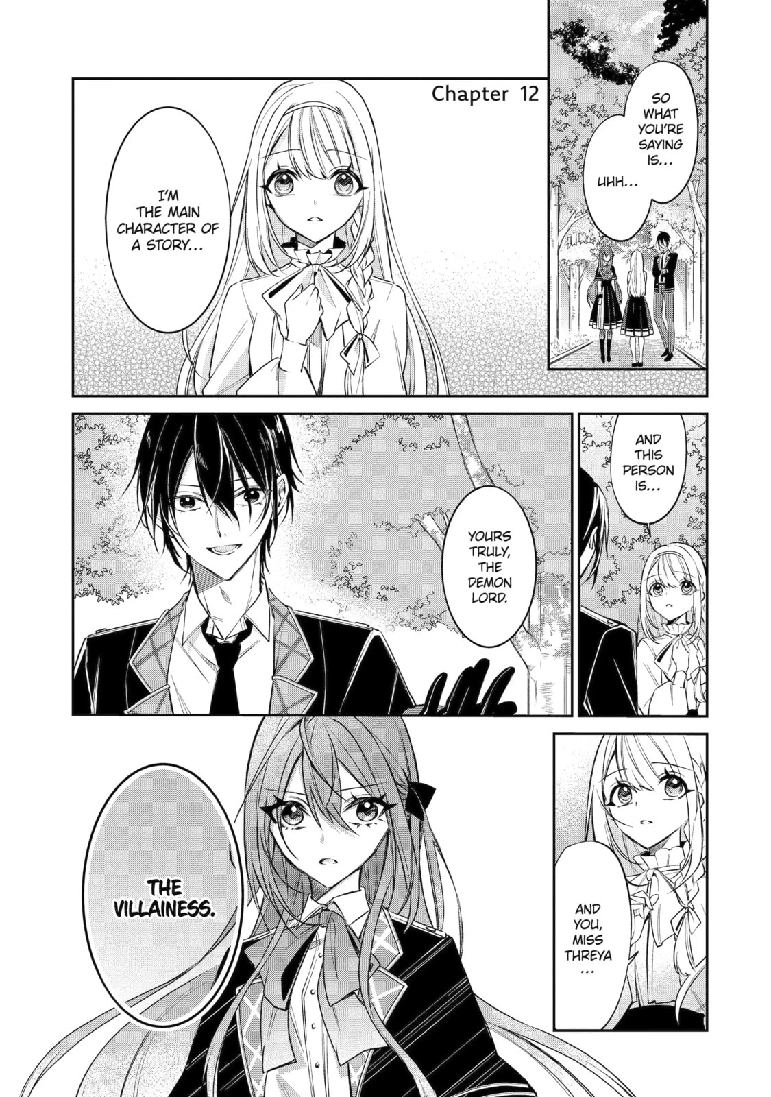 How a Country Girl Reincarnated as a Villainess Tries to Avoid a Bad Ending Chapter 12.1 page 1 - 