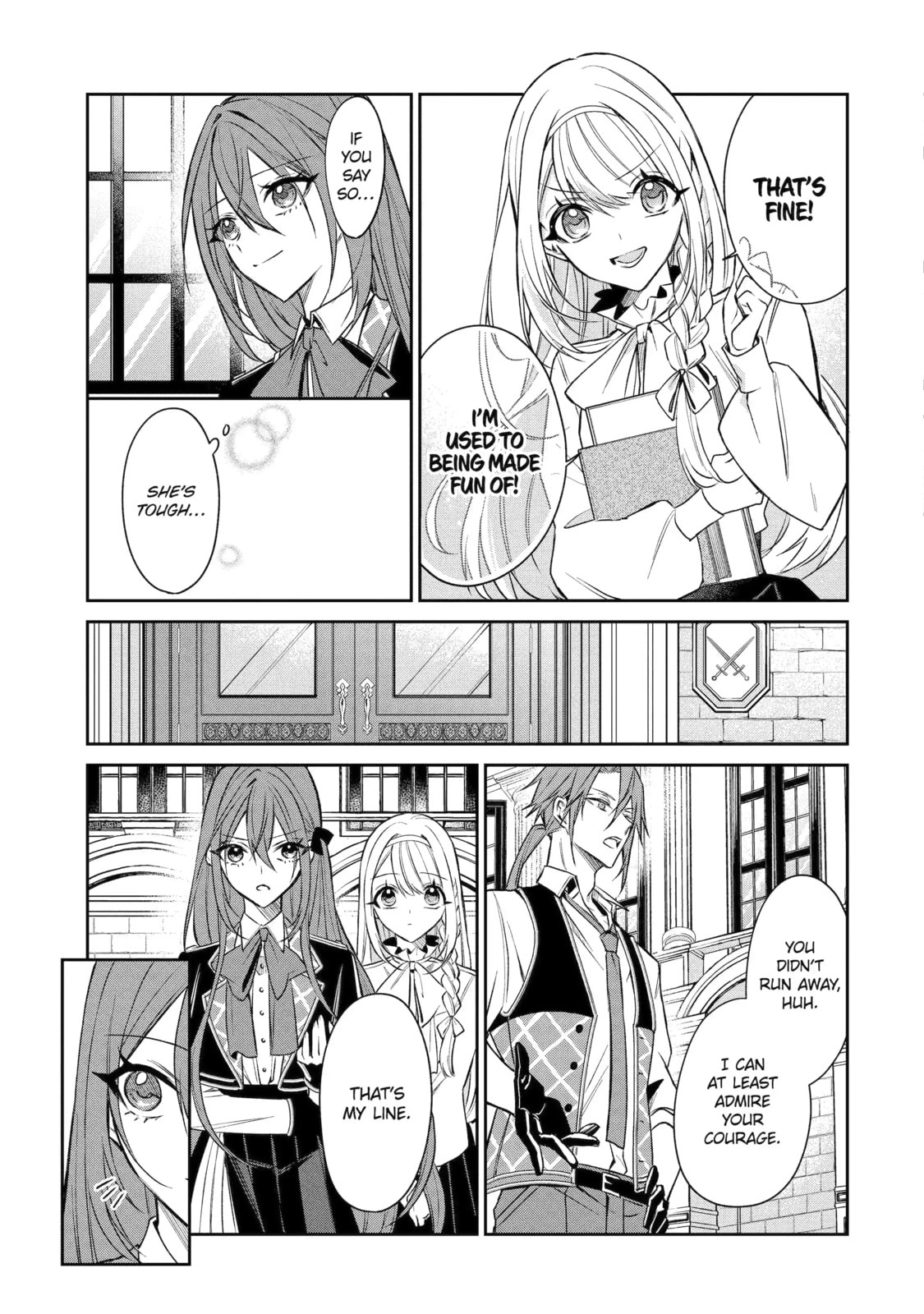 How a Country Girl Reincarnated as a Villainess Tries to Avoid a Bad Ending Chapter 12.2 page 4 - 