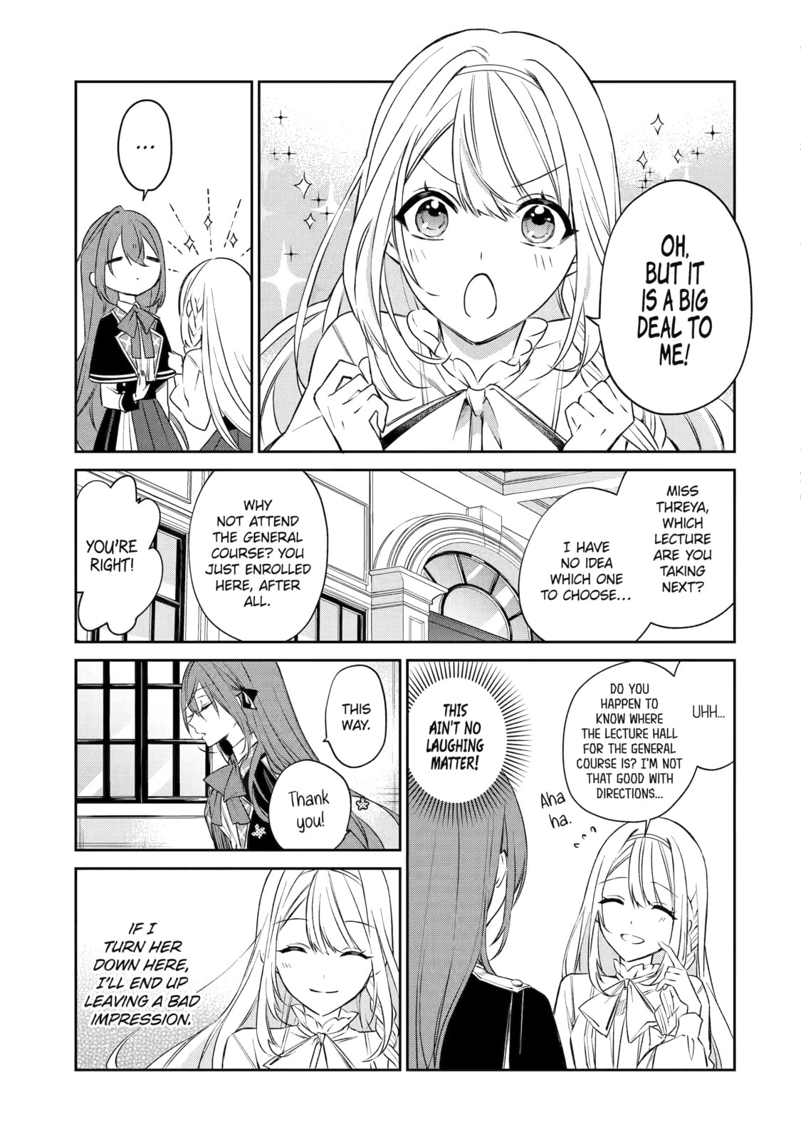 How a Country Girl Reincarnated as a Villainess Tries to Avoid a Bad Ending Chapter 12 page 7 - 