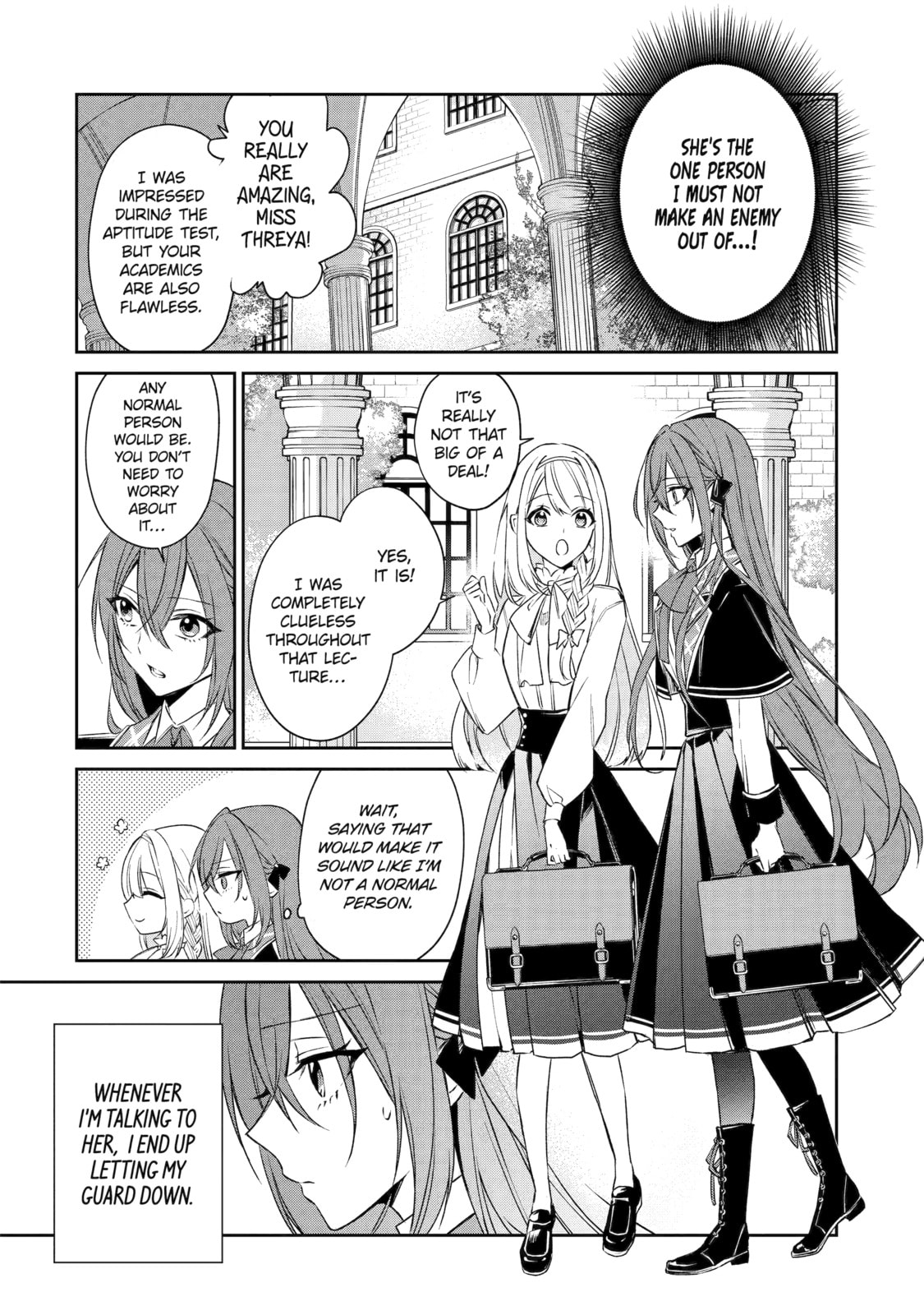 How a Country Girl Reincarnated as a Villainess Tries to Avoid a Bad Ending Chapter 12 page 8 - 