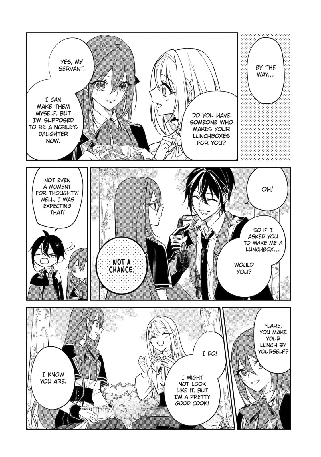 How a Country Girl Reincarnated as a Villainess Tries to Avoid a Bad Ending Chapter 13.4 page 4 - 