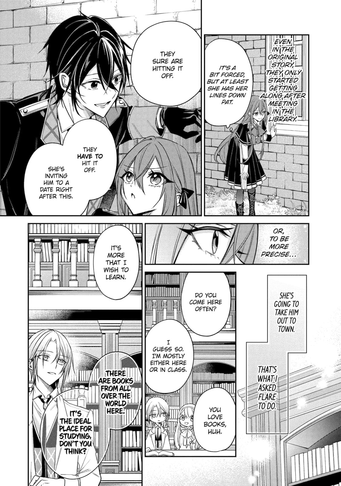 How a Country Girl Reincarnated as a Villainess Tries to Avoid a Bad Ending Chapter 16.1 page 4 - 