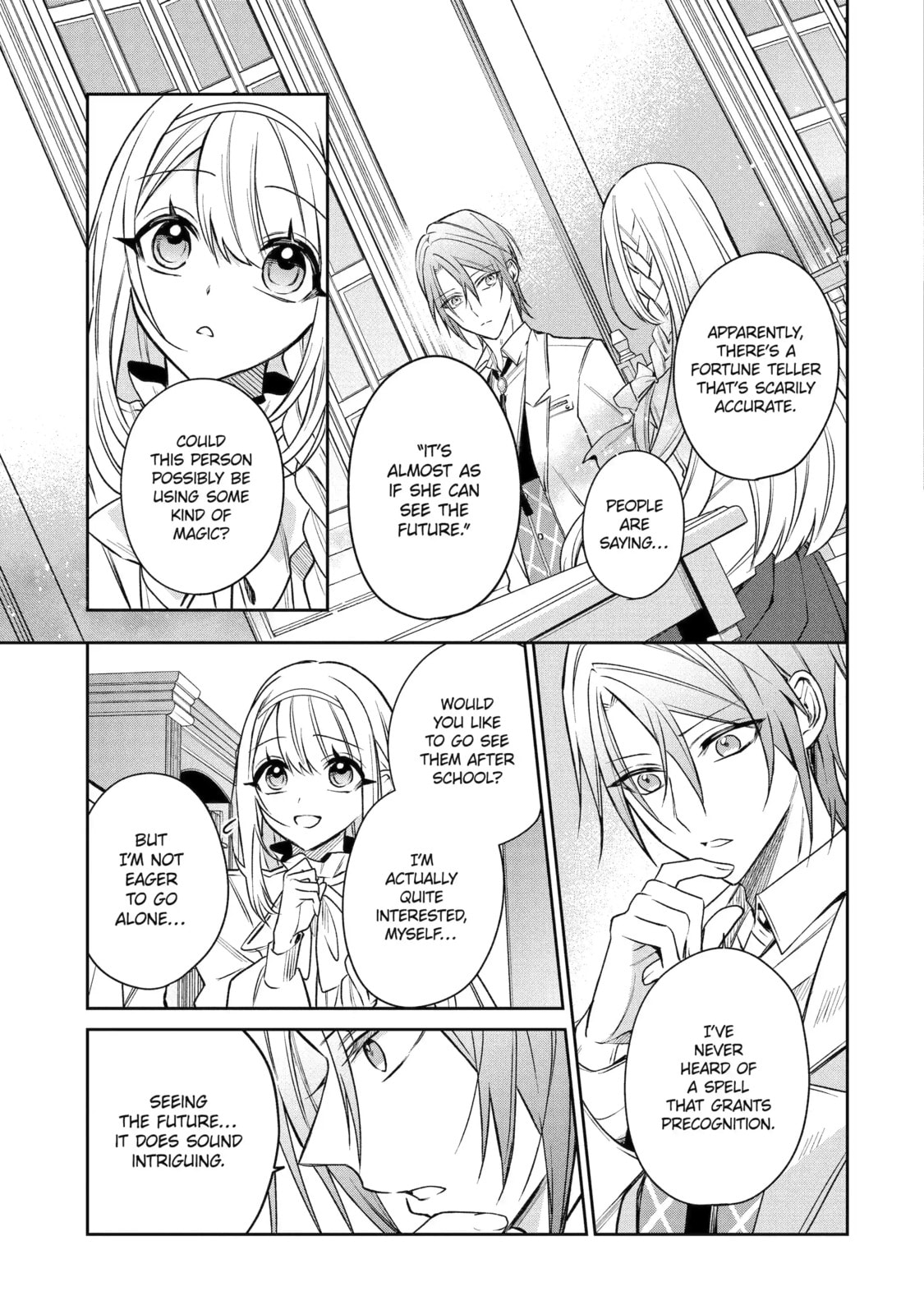 How a Country Girl Reincarnated as a Villainess Tries to Avoid a Bad Ending Chapter 16.1 page 9 - 