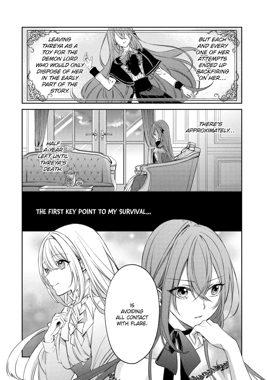 How a Country Girl Reincarnated as a Villainess Tries to Avoid a Bad Ending Chapter 3.1 page 8 - 