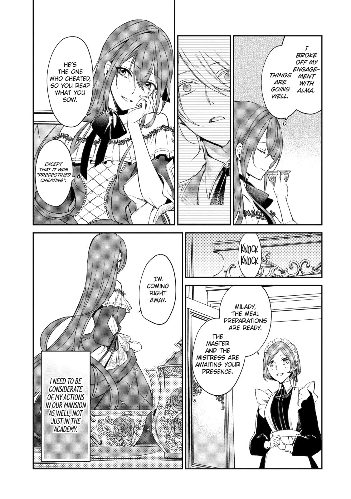 How a Country Girl Reincarnated as a Villainess Tries to Avoid a Bad Ending Chapter 3.1 page 9 - 