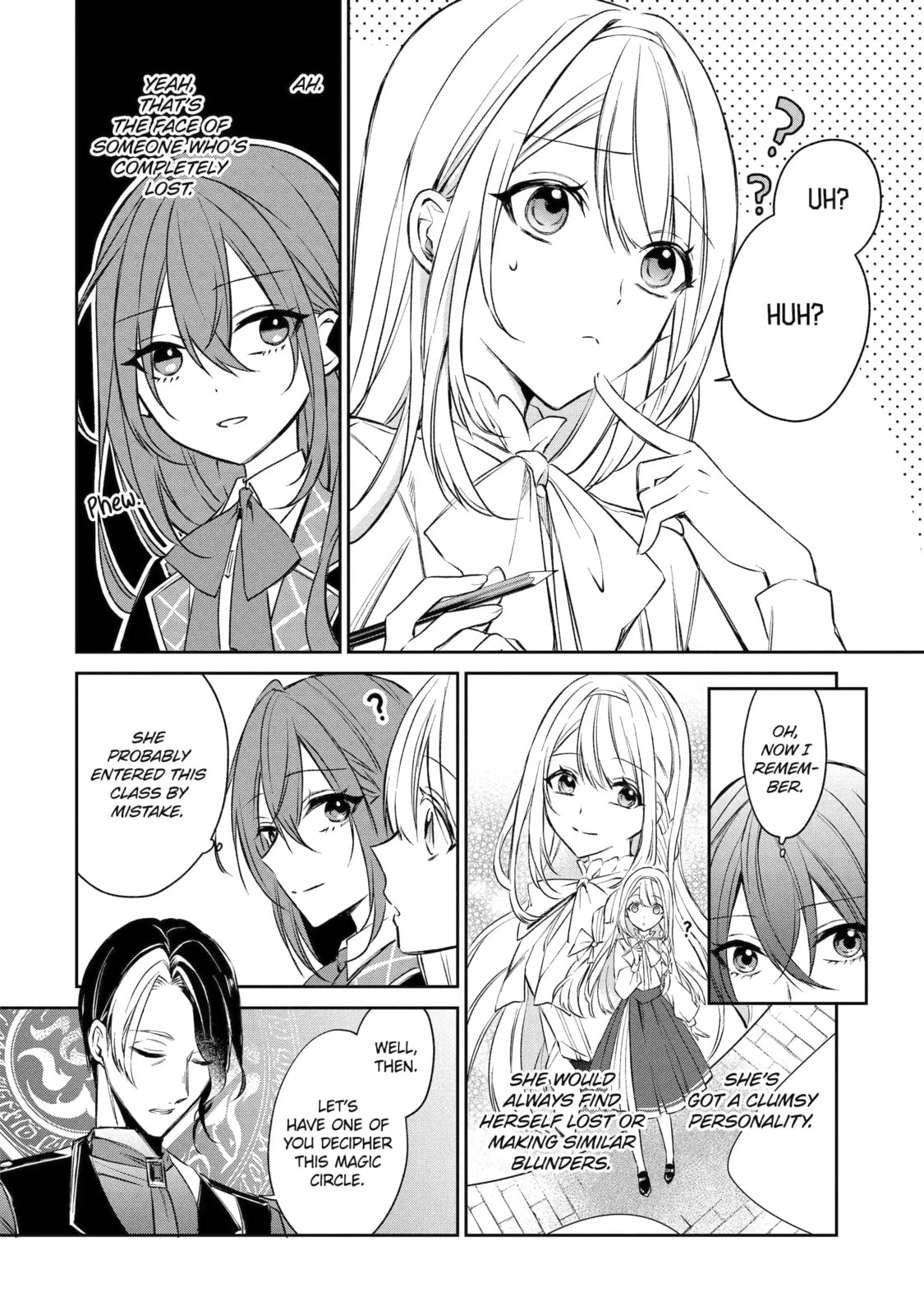 How a Country Girl Reincarnated as a Villainess Tries to Avoid a Bad Ending Chapter 5.1 page 4 - 