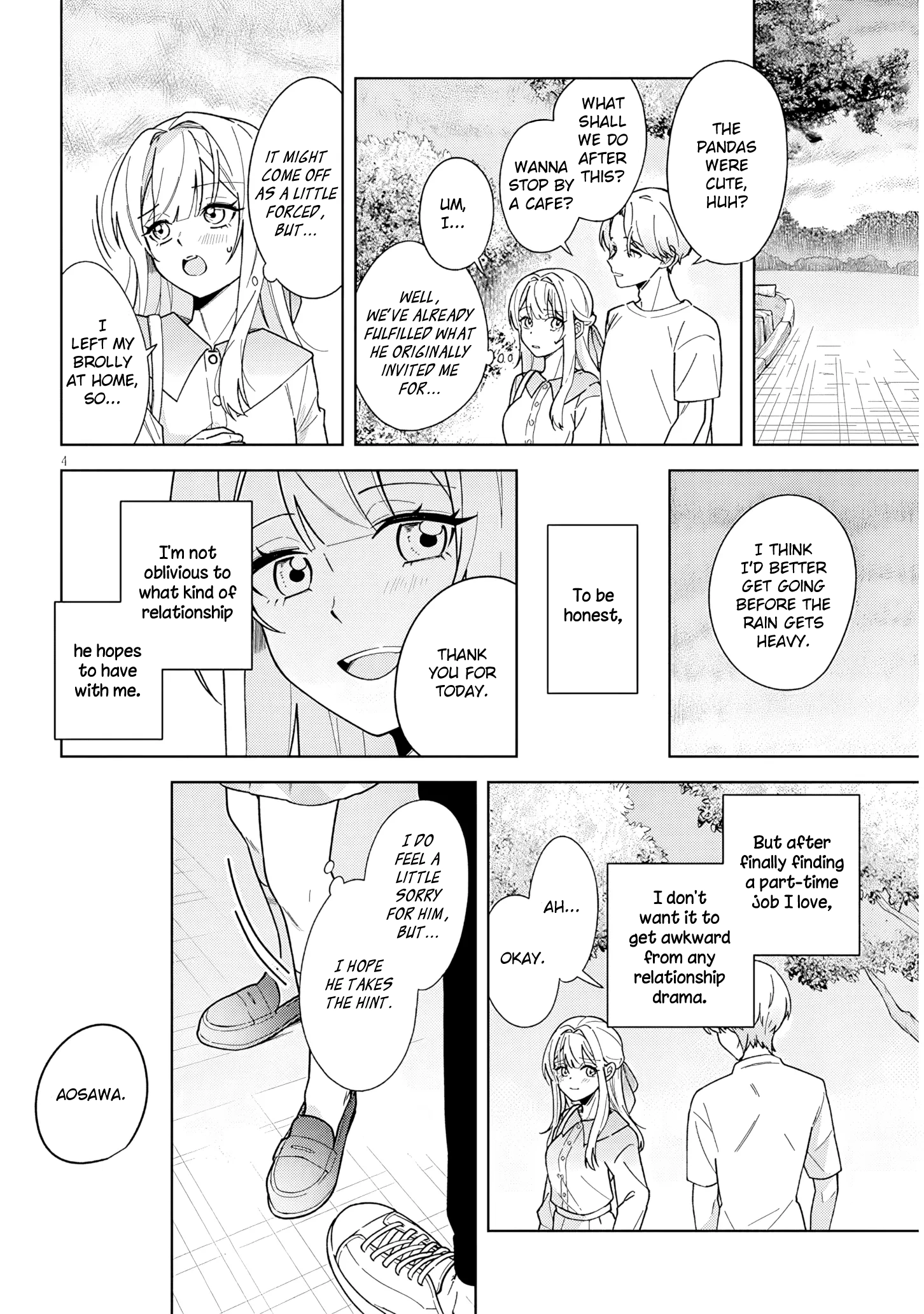 How About Some Afternoon Tea? My Impure and Devoted Life with My Senior Chapter 3.1 page 4 - 