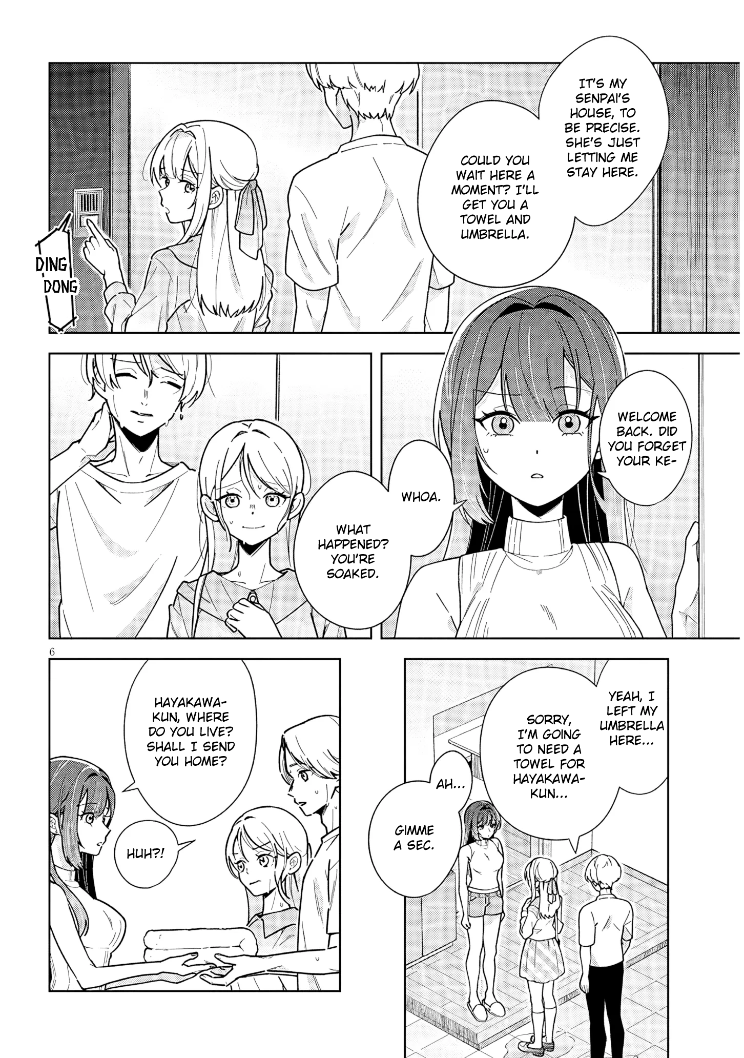 How About Some Afternoon Tea? My Impure and Devoted Life with My Senior Chapter 3.1 page 6 - 