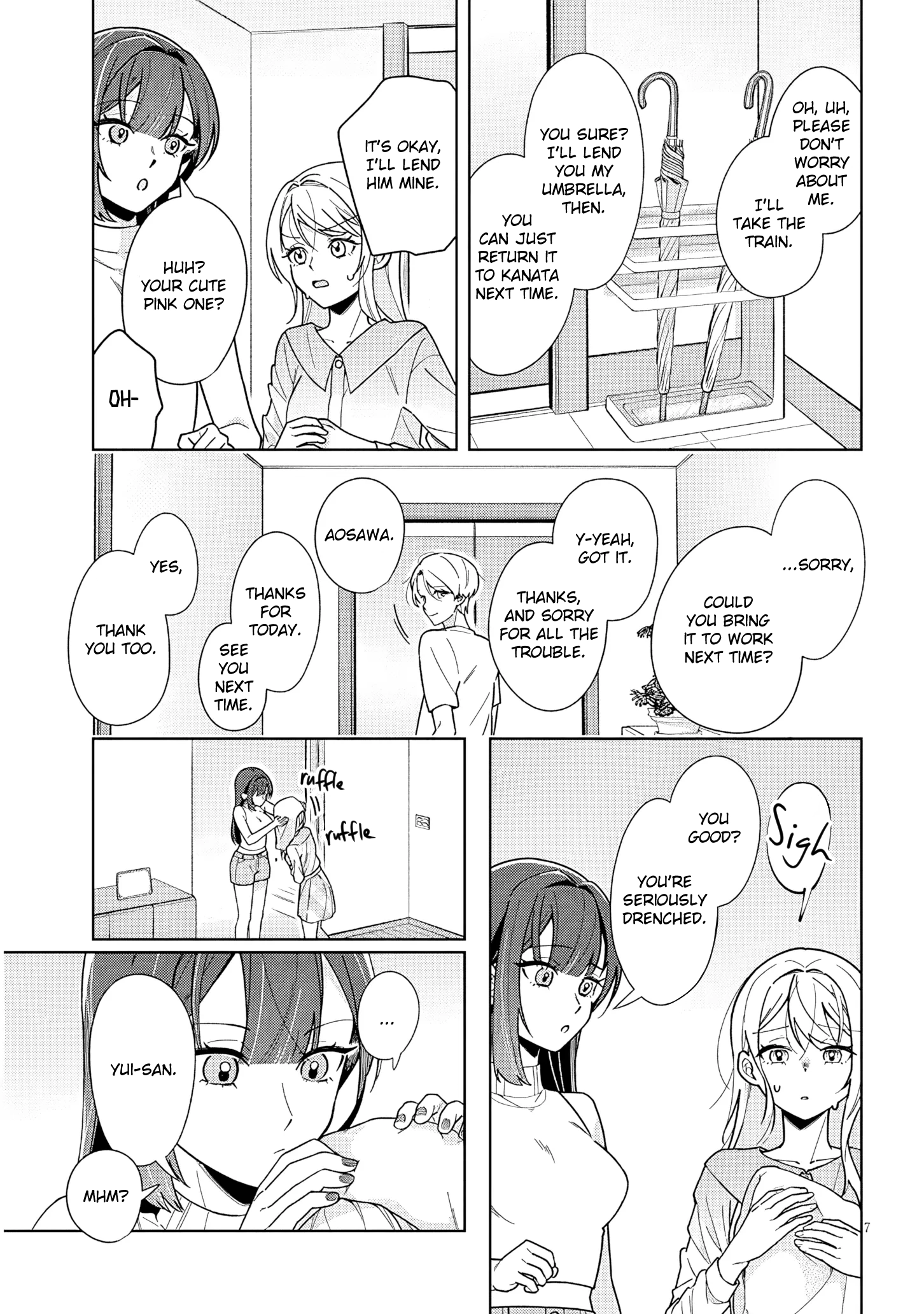 How About Some Afternoon Tea? My Impure and Devoted Life with My Senior Chapter 3.1 page 7 - 