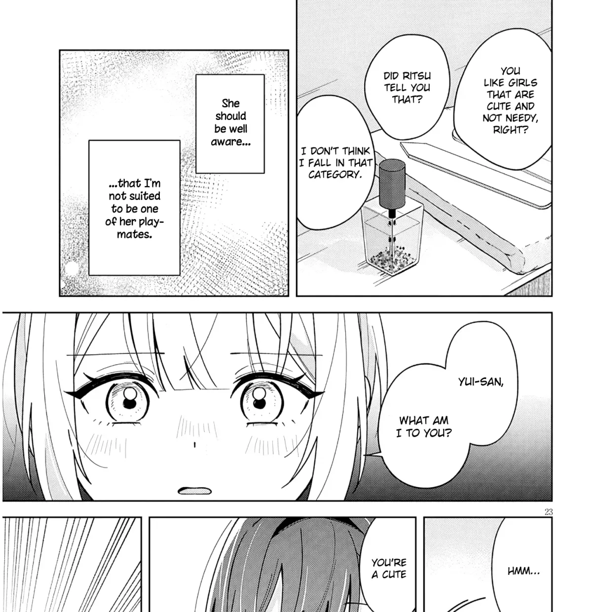 How About Some Afternoon Tea? My Impure and Devoted Life with My Senior Chapter 3.2 page 45 - 