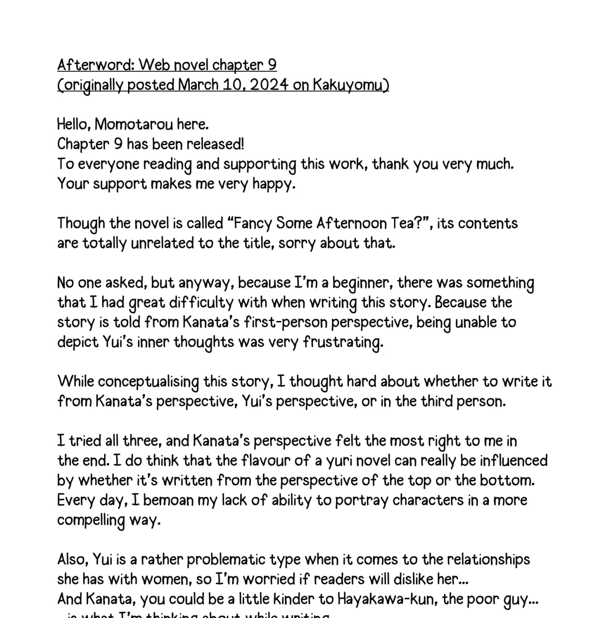 How About Some Afternoon Tea? My Impure and Devoted Life with My Senior Chapter 4.1 page 41 - 
