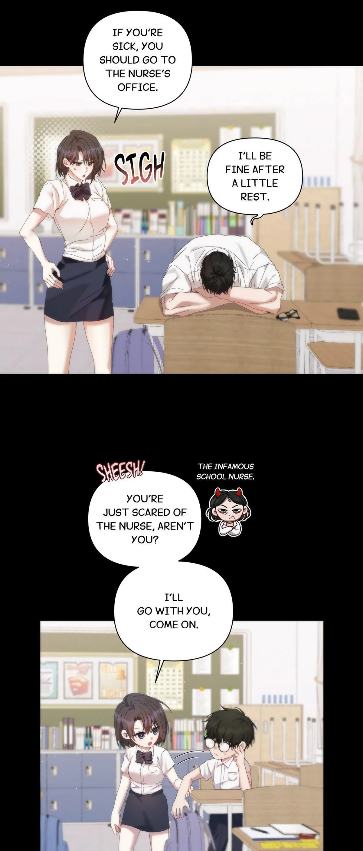How about we stay just friends? Chapter 10 page 23 - 