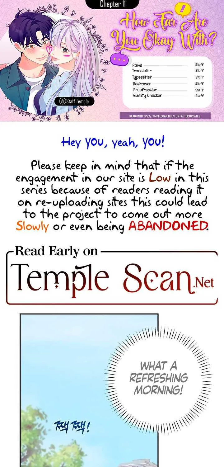 How Far Are You Okay With? Chapter 11 page 1 - 