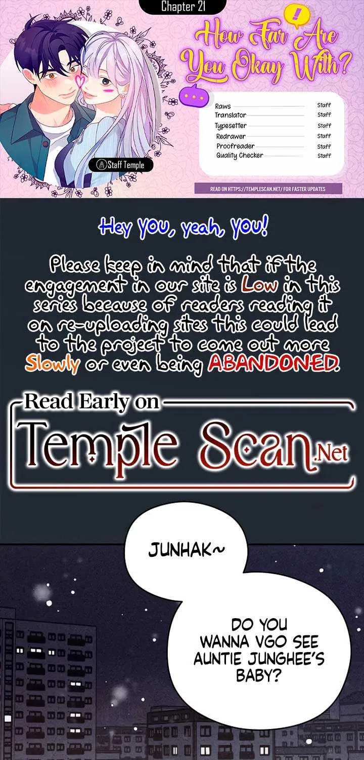 How Far Are You Okay With? Chapter 21 page 1 - 