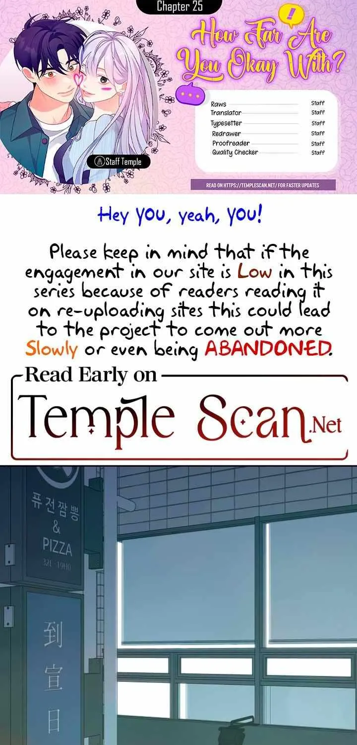 How Far Are You Okay With? Chapter 25 page 1 - 