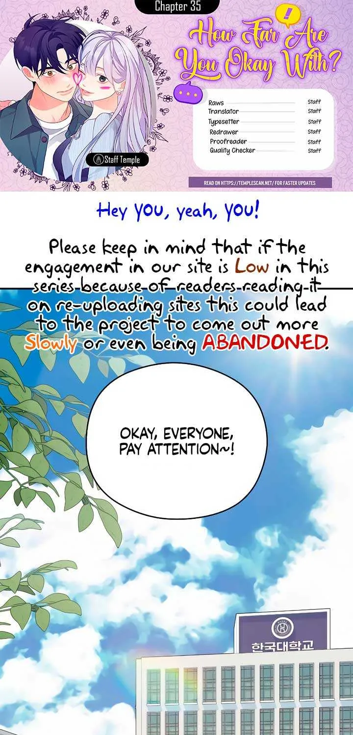 How Far Are You Okay With? Chapter 35 page 1 - 