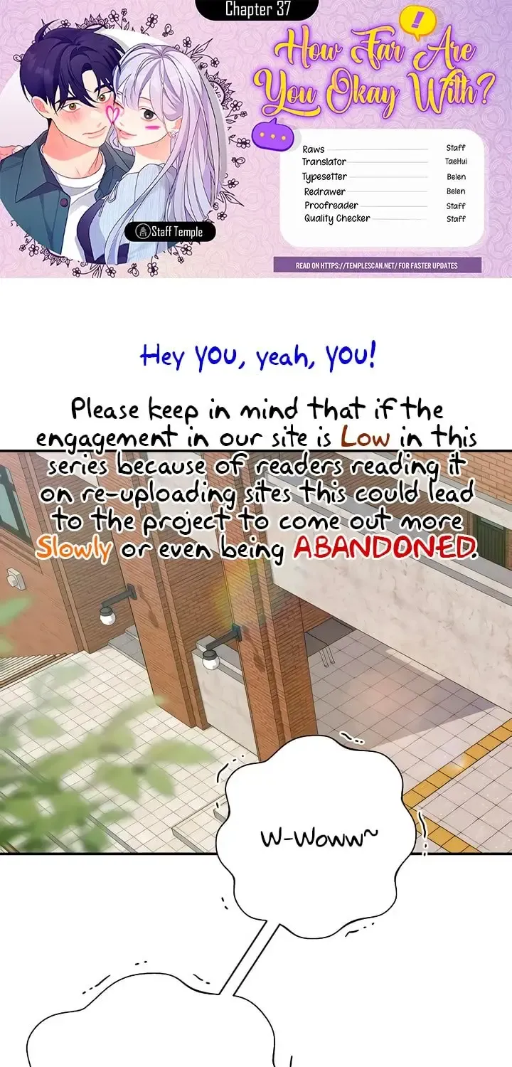 How Far Are You Okay With? Chapter 37 page 1 - 