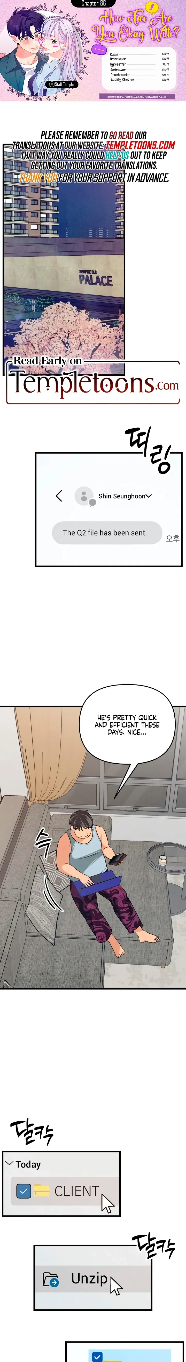 How Far Are You Okay With? Chapter 86 page 1 - 