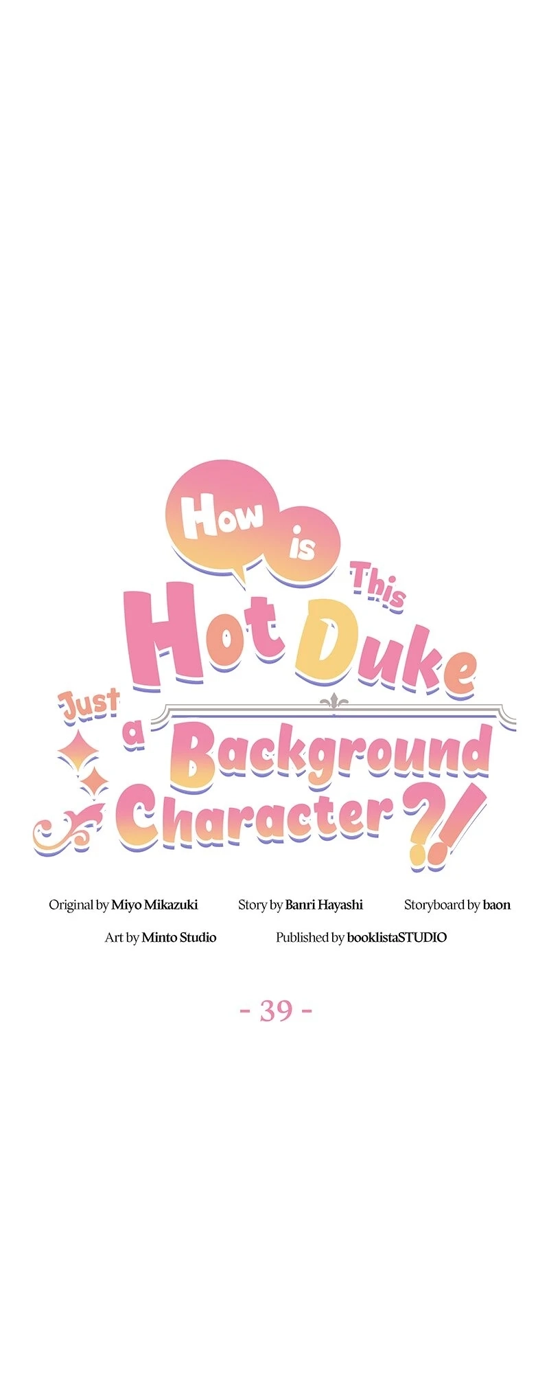 How is This Hot Duke Just a Background Character?! Chapter 39 page 26 - 
