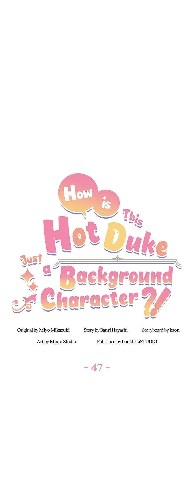 How is This Hot Duke Just a Background Character?! Chapter 47 page 15 - 