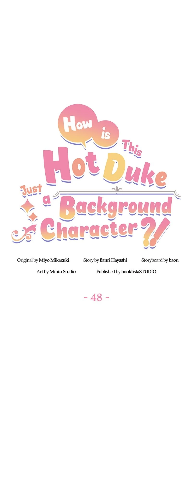 How is This Hot Duke Just a Background Character?! Chapter 48 page 2 - 