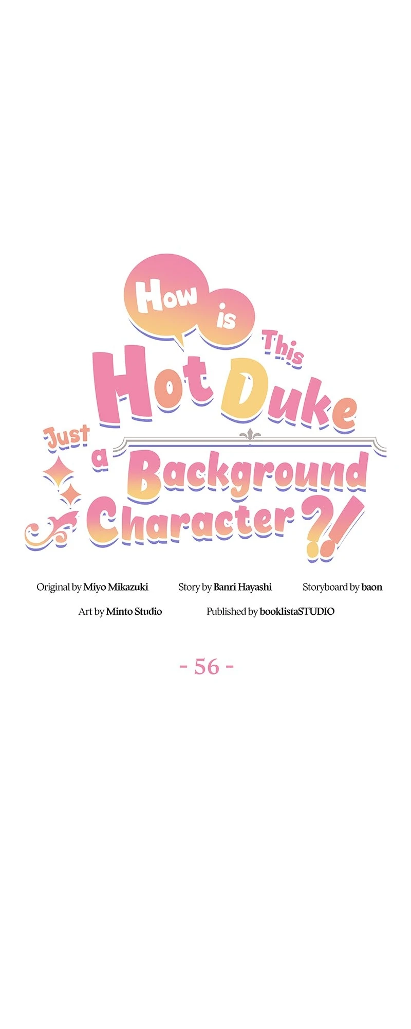 How is This Hot Duke Just a Background Character?! Chapter 56 page 19 - 