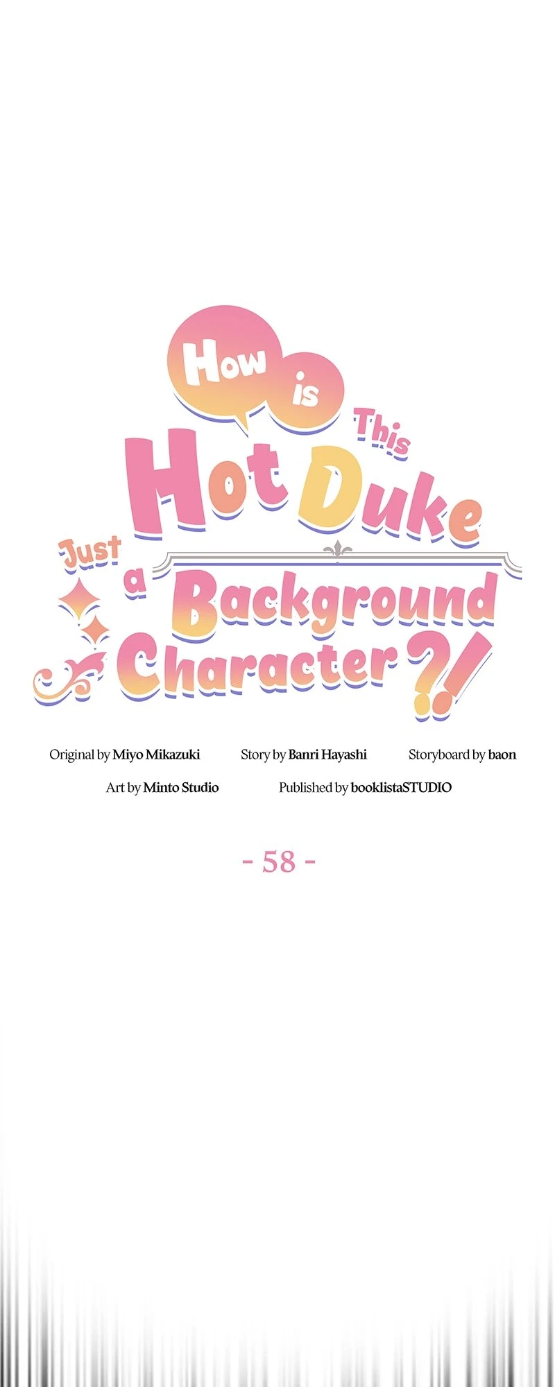 How is This Hot Duke Just a Background Character?! Chapter 58 page 21 - 