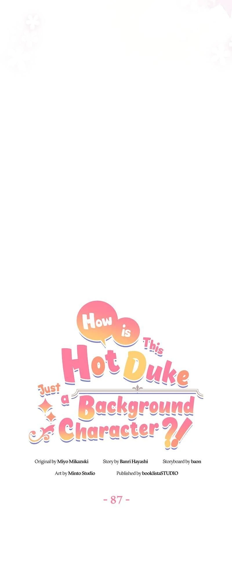 How is This Hot Duke Just a Background Character?! Chapter 87 page 14 - 