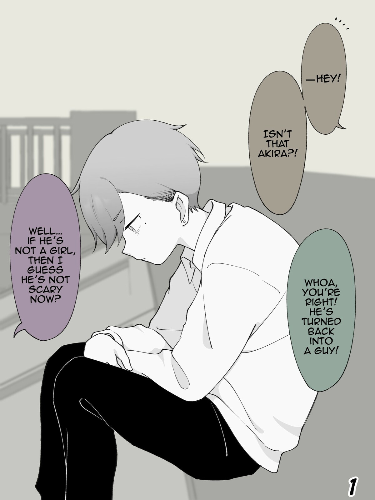 How the Little Brother Who Turned Into a Girl Became His Big Brother