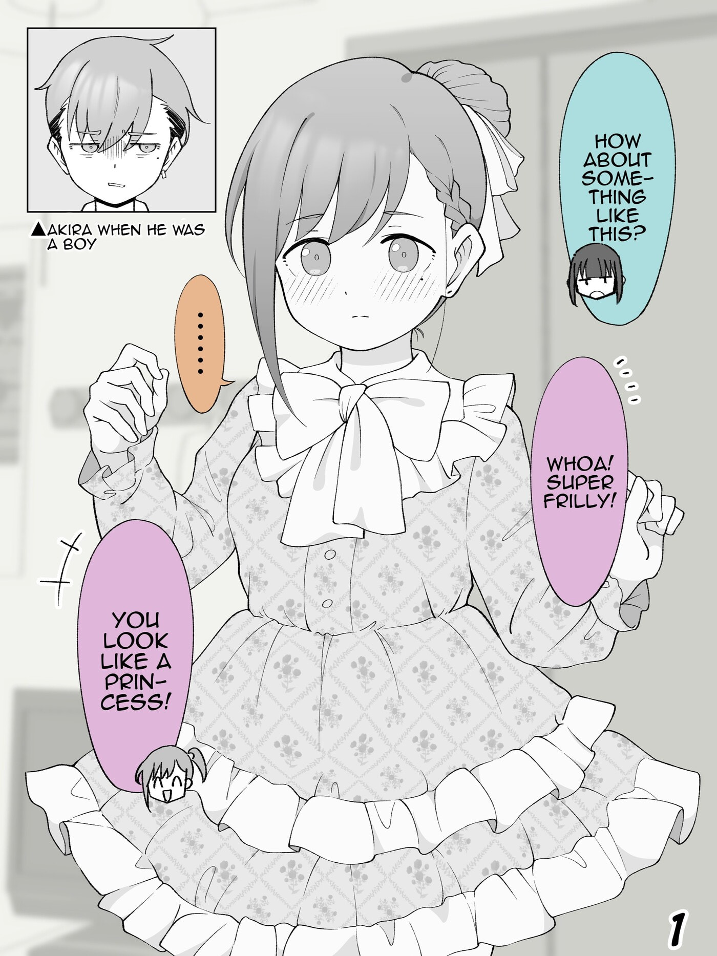 How the Little Brother Who Turned Into a Girl Became His Big Brother
