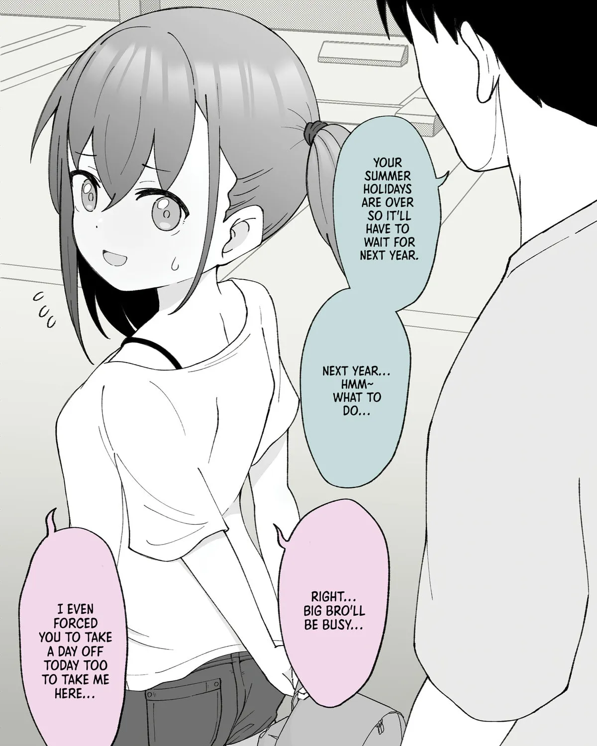 How the Little Brother Who Turned Into a Girl Became His Big Brother