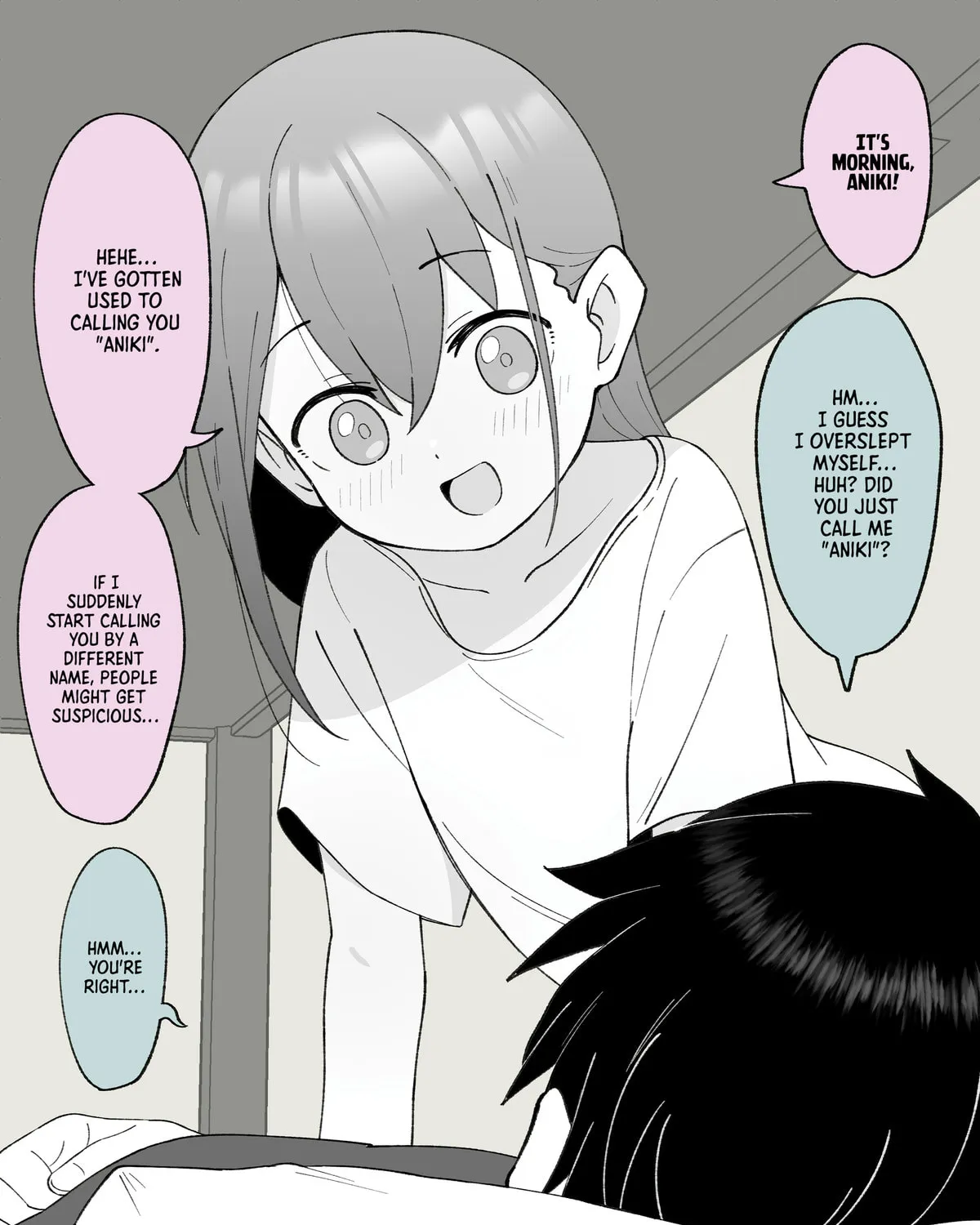 How the Little Brother Who Turned Into a Girl Became His Big Brother