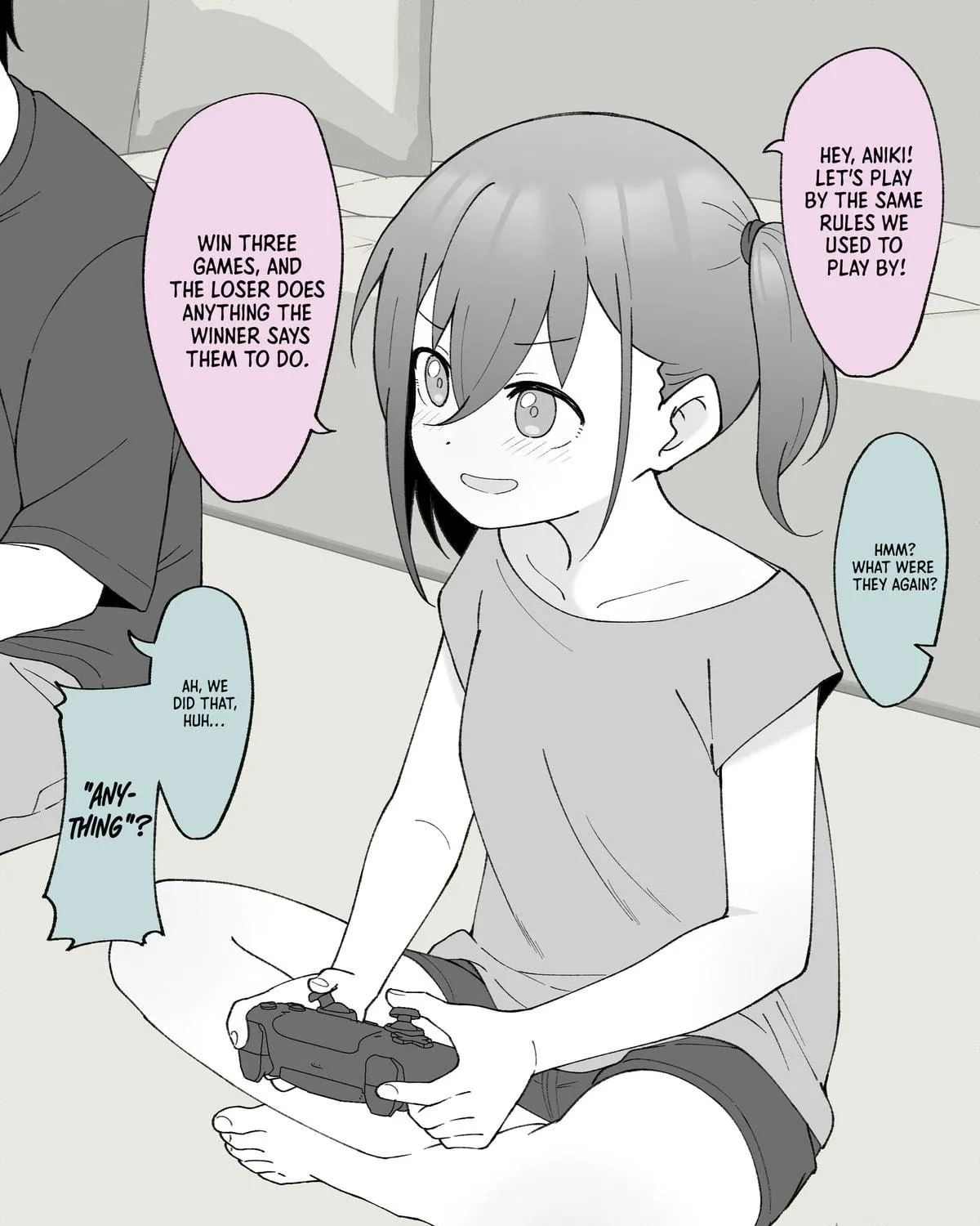 How the Little Brother Who Turned Into a Girl Became His Big Brother