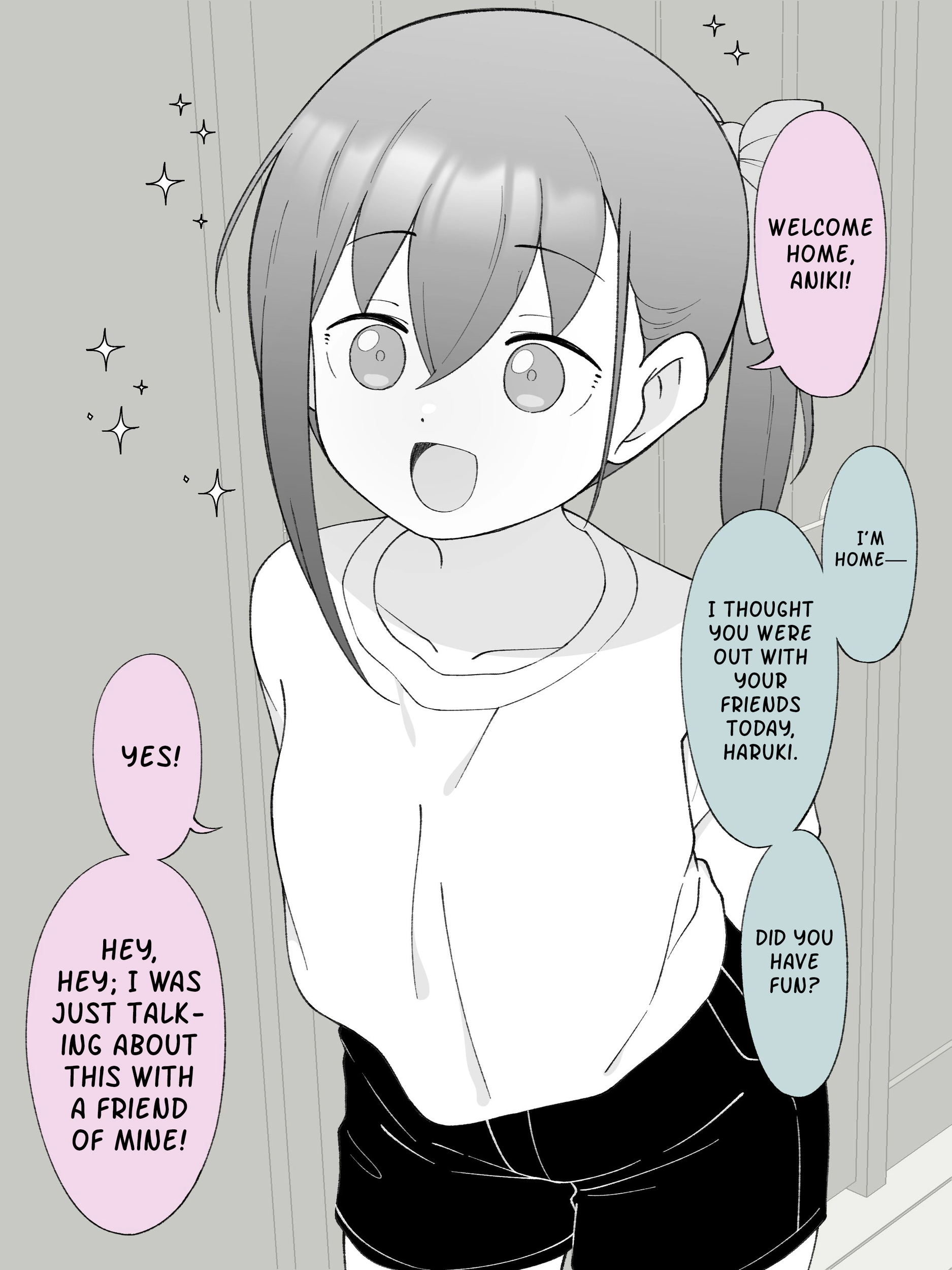 How the Little Brother Who Turned Into a Girl Became His Big Brother