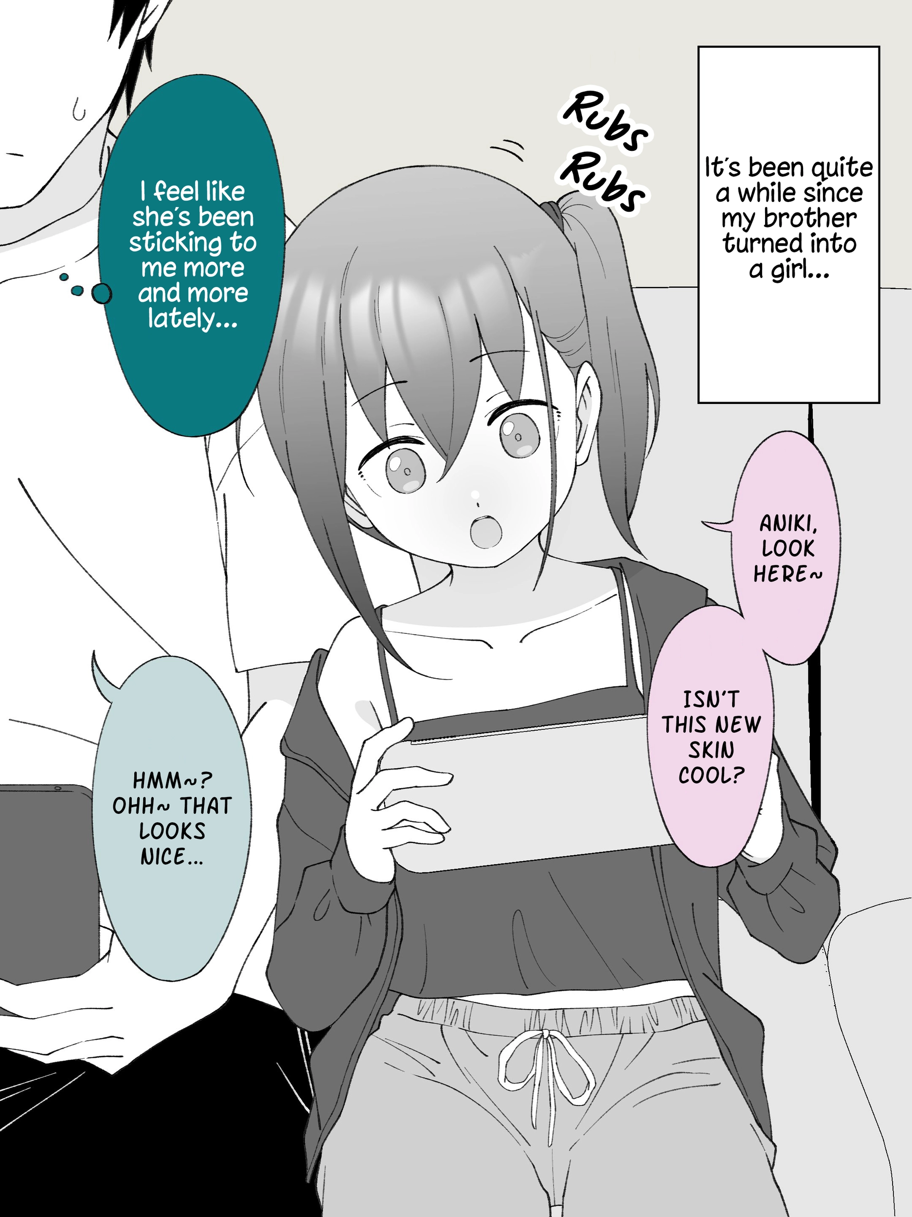 How the Little Brother Who Turned Into a Girl Became His Big Brother