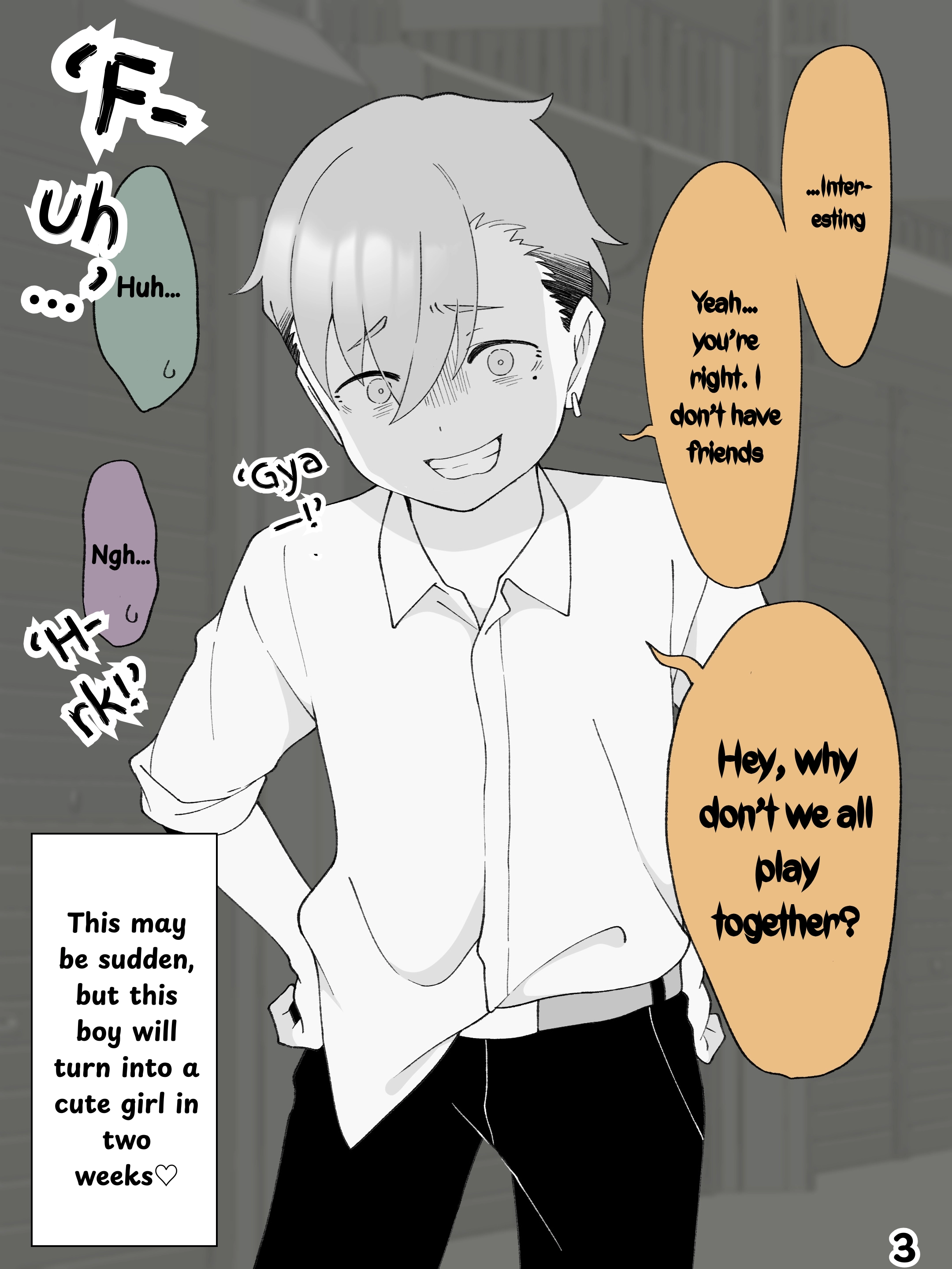 How the Little Brother Who Turned Into a Girl Became His Big Brother