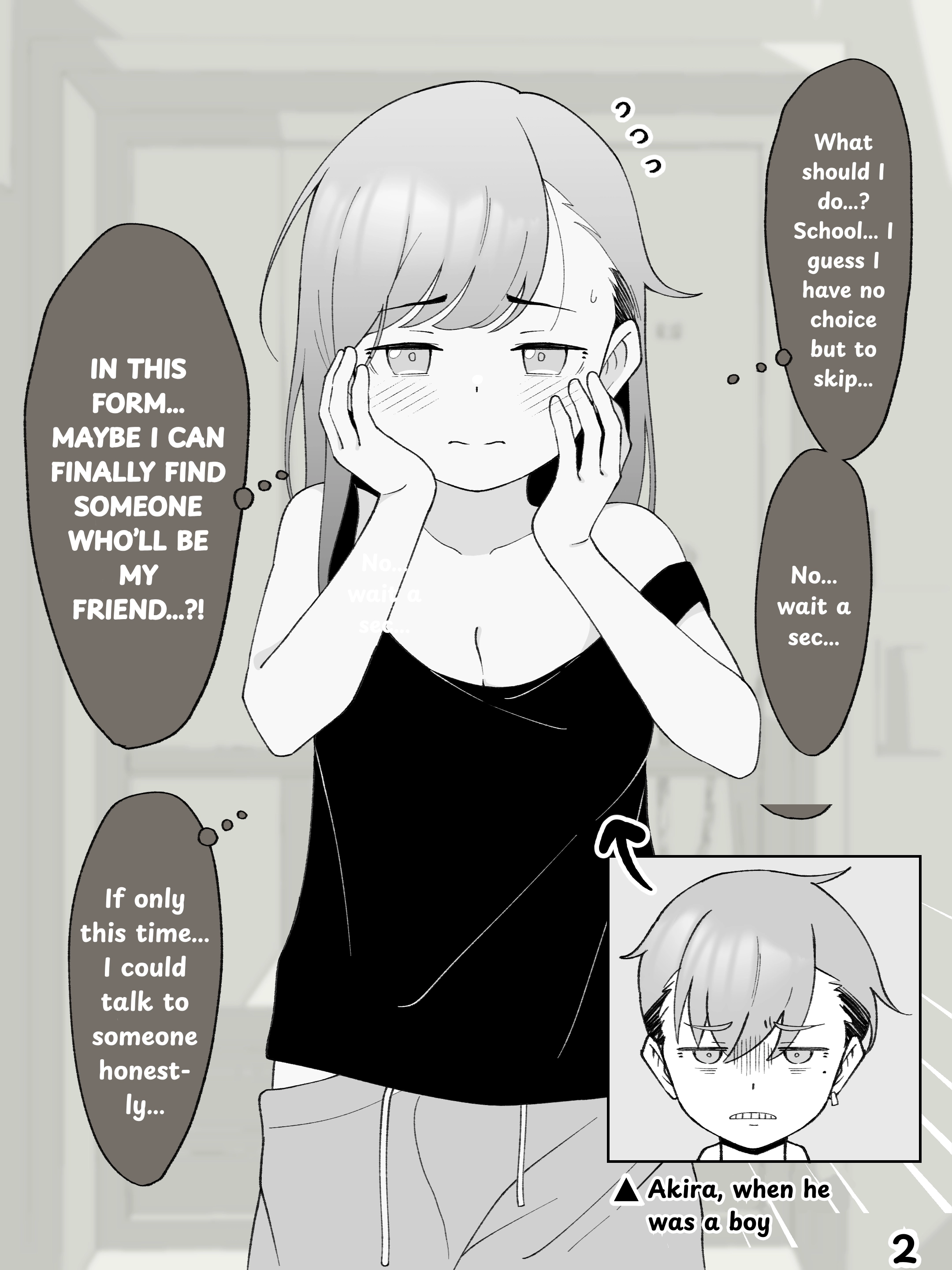 How the Little Brother Who Turned Into a Girl Became His Big Brother