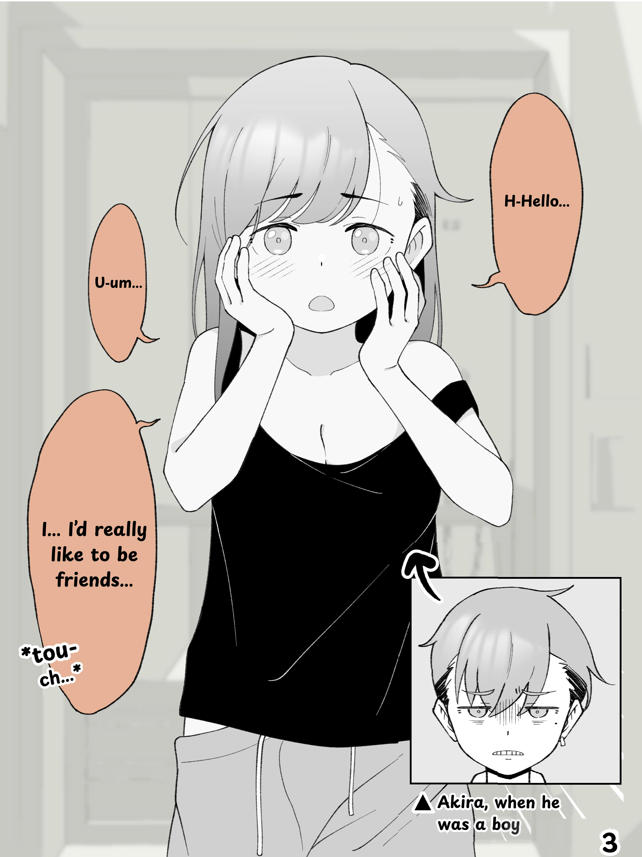 How the Little Brother Who Turned Into a Girl Became His Big Brother