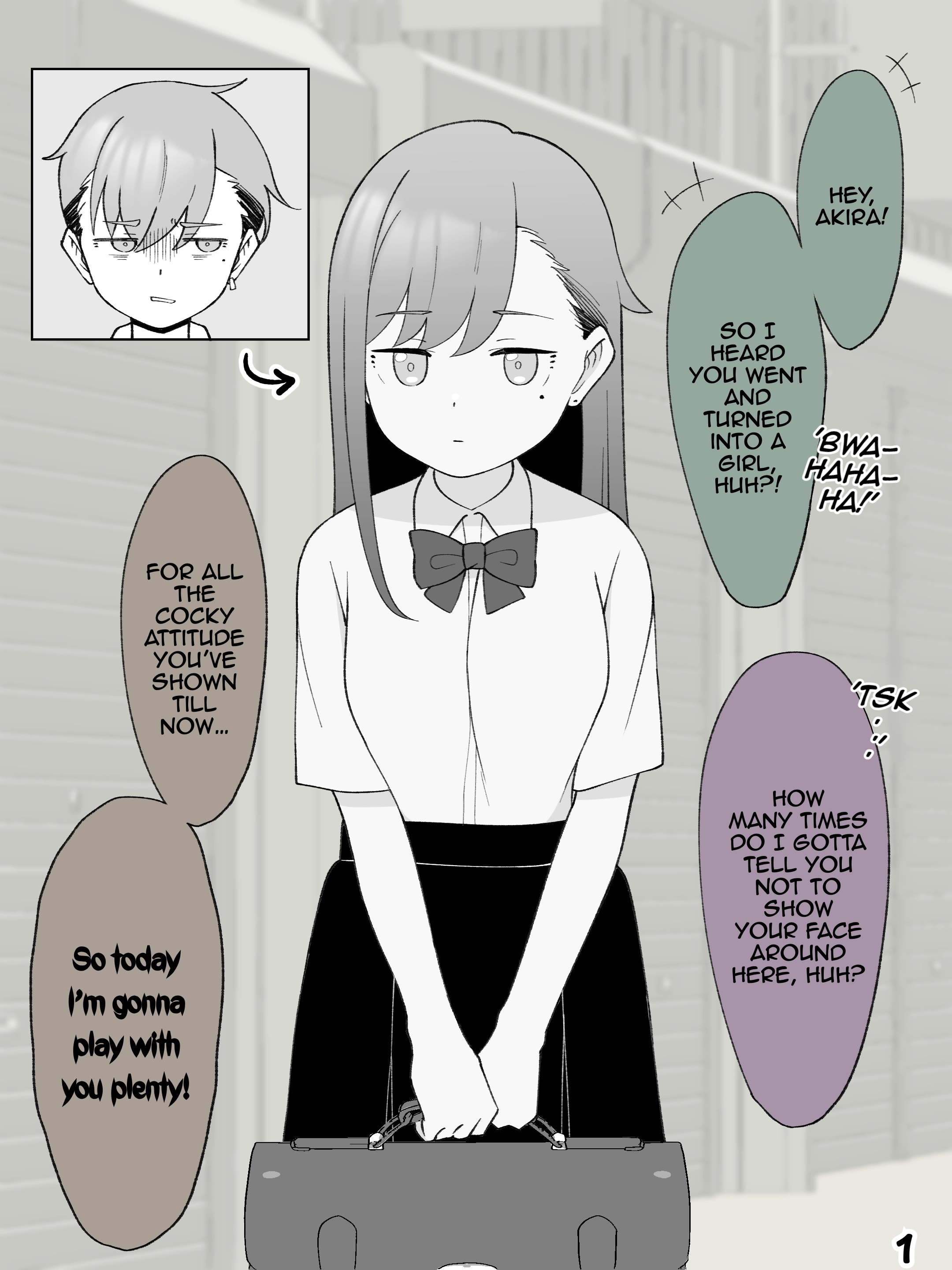 How the Little Brother Who Turned Into a Girl Became His Big Brother