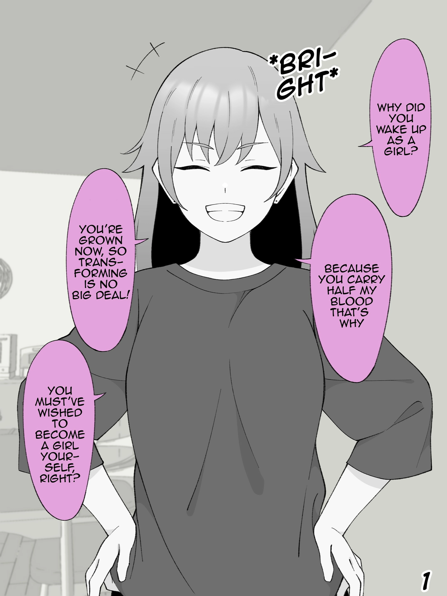 How the Little Brother Who Turned Into a Girl Became His Big Brother