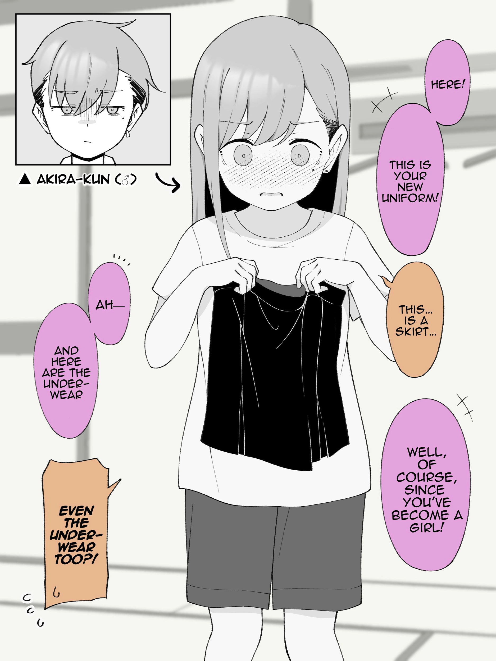How the Little Brother Who Turned Into a Girl Became His Big Brother
