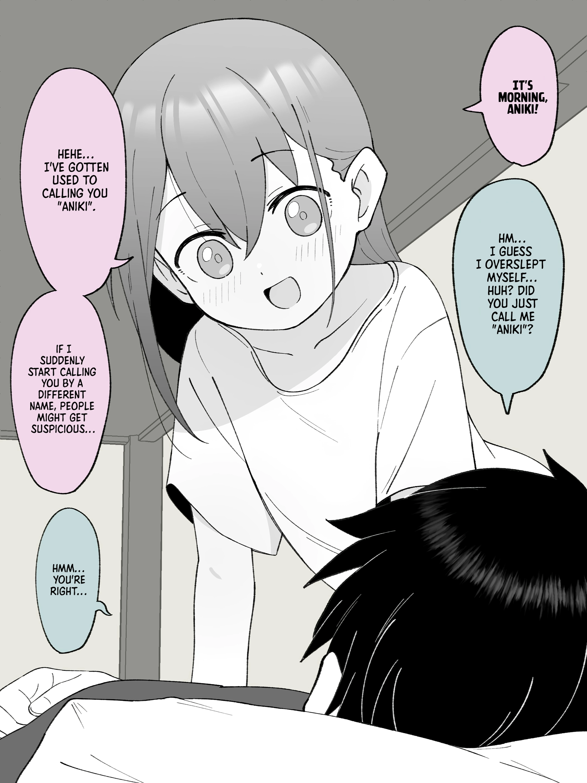 How the Little Brother Who Turned Into a Girl Became His Big Brother