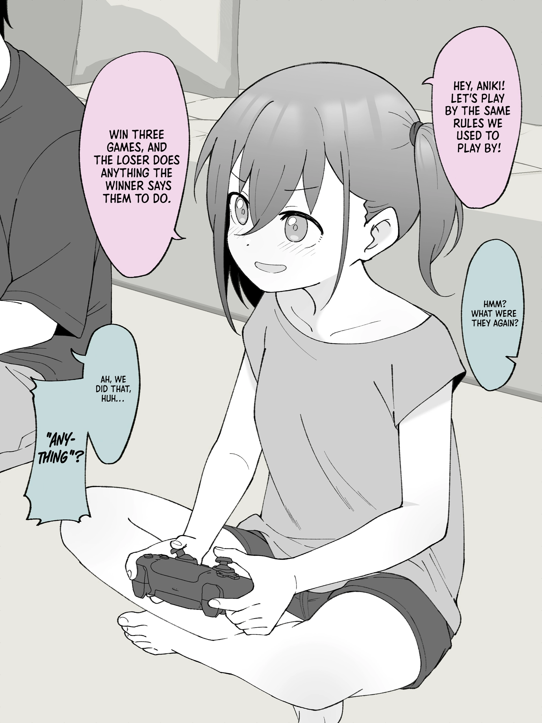 How the Little Brother Who Turned Into a Girl Became His Big Brother
